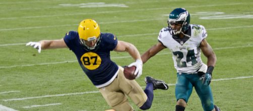 Jordy Nelson | Jody Nelson tip toes down the sideline for a &hellip; | Flickr - flickr.com