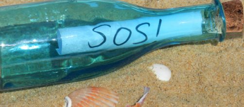 Mensaje en una botella: SOS Despierta