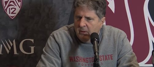 Mike Leach after WSU beat Utah. - [WSUCougarAthletics / YouTube screencap]