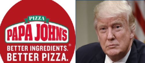 Papa John's, Donald Trump, via Twitter