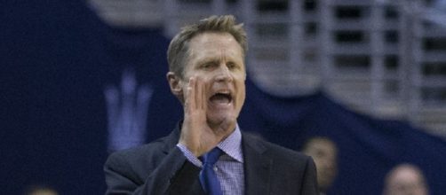 Steve Kerr praises Celtics coach Brad Stevens and Kyrie Irving (Image Credit: Keith Allison/WikiCommons)