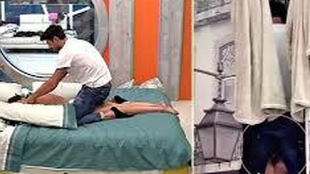 Cecilia e Ignazio nell'armadio del Grande Fratello VIP. - ilmessaggero.it