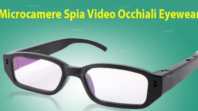 WISEUP 8GB 1920x1080P HD Microcamere Spia Video Occhiali Eyewear ... - amazon.it