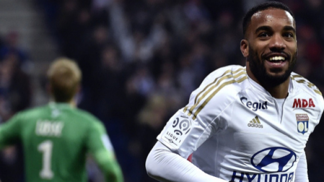 Alexandre Lacazette a fait les belles heures de l'OL ces derni&egrave;res ann&eacute;es. (Pachoud /AFP)