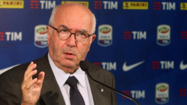 Carlo Tavecchio, presidente della Federazione Italiana Gioco Calcio