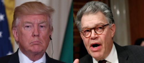 Donald Trump, Al Franken, via Twitter