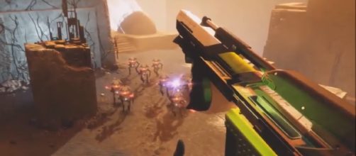 The new weapon that was spotted in 'Destiny 2's' 'Curse of Osiris.' - YouTube/More Console