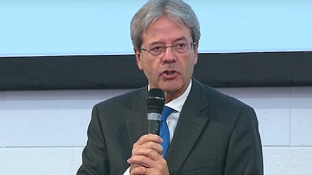 Il presidente del Consiglio, Paolo Gentiloni