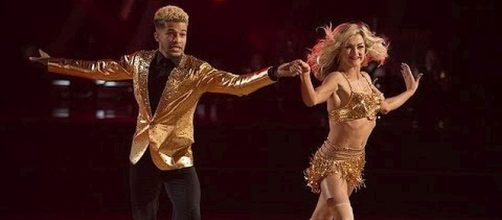 Jordan Fisher and Lindsay Arnold in the lead on "Dancing with the Stars" [Anna Marie/YouTube screenshot]