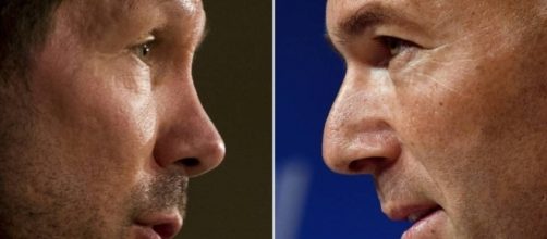 Simeone y Zidane, las caras de la crisis