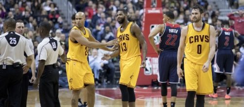 Cleveland Cavaliers will be without their star for a month. Image Credit: Keith Allison / Flickr