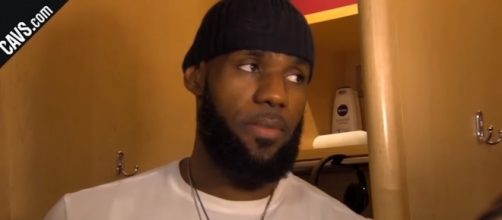 LeBron James of the Cleveland Cavaliers. [Image Credit: YouTube/MLG Highlights]