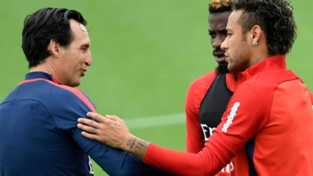 Neymar et Unai Emery ne s'entendraient d&eacute;j&agrave; plus au PSG - thesun.co.uk