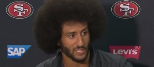 Colin Kaepernick played for the 49ers last season. [Image Credit: CBS Miami/YouTube]