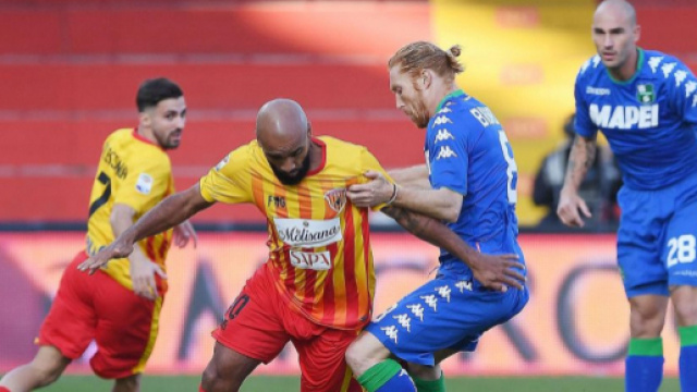 Il Benevento ha incassato la tredicesima sconfitta di fila con il Sassuolo