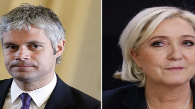 Laurent Wauquiez et Marine Le Pen
