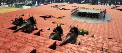 A screenshot from 'ARK: Survival Evolved' - YouTube/ThickFreedom