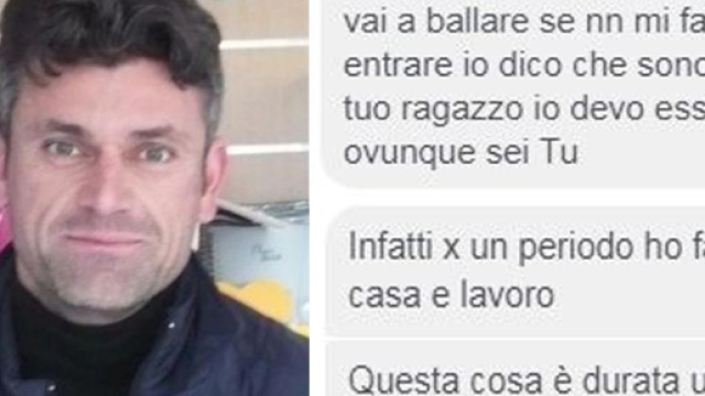 Graziano Afratellanza - i messaggi inviati ad una donna dell'Aversano