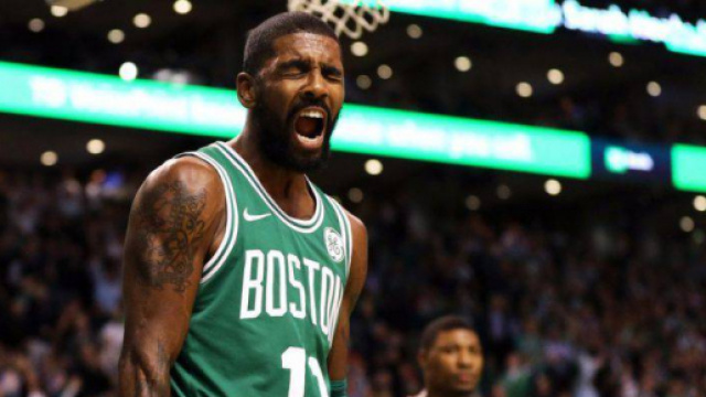 Kyrie Irving 25 anni, alla sua prima stagione con i Boston Celtics