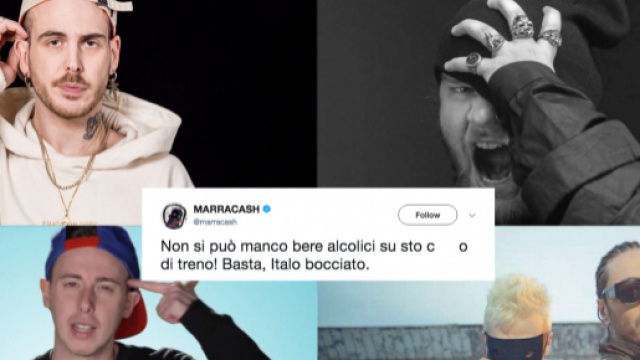 Nel corso degli anni molti rapper italiani hanno avuto problemi con le compagnie ferroviarie