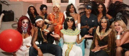 The 'RHOA' cast enjoys a Halloween party. [Image via 'RHOA' /Instagram]