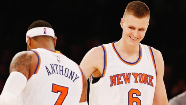 Kristaps Porzingis Making New York Forget Melo - Hardwood and ... - hardwoodandhollywood.com