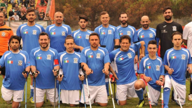 La Nazionale Italiana di calcio amputati &egrave; qualificata per i Mondiali 2018 che si terranno in Messico