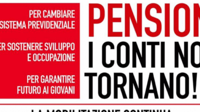 Pensioni, ultime novit&agrave; sulla mobilitazione generale del 2 dicembre
