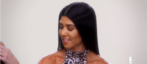 Kourtney Kardashian's banter on Victoria Beckham. [Image credit:E! Entertainment/YouTube]