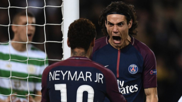 Cavani et Neymar les grands artisans de la gala parisiennne.