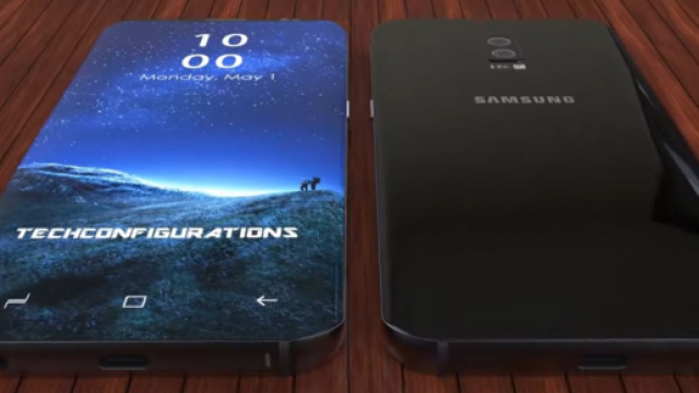 Un render del Samsung Galaxy S9