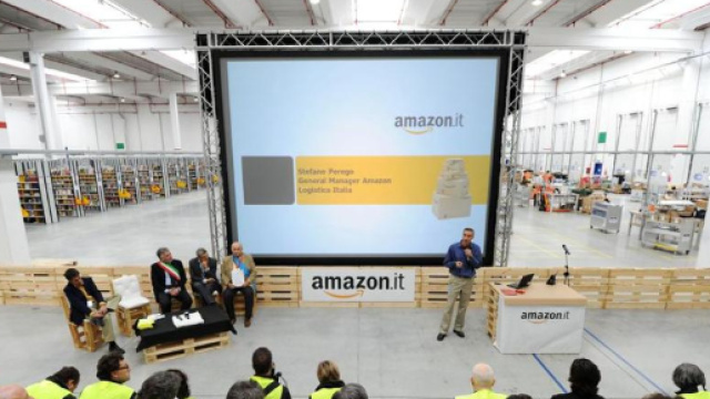 Una struttura dell'azienda Amazon