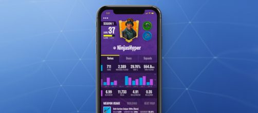 "Fortnite" Battle Royale mobile companion app concept. Image Credit: Dan Phillips / Twitter