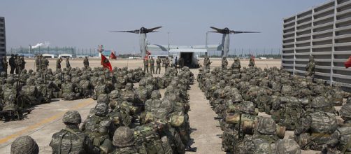 South Korean Marines on exercise. - [image courtesy United States Marine Corps Wikimedia Commons]