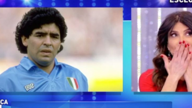 Diego Armando Maradona e Carmen Di Pietro