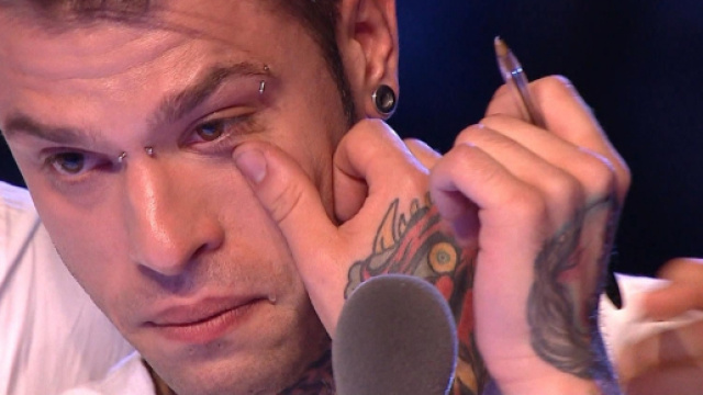 Fedez, protagonista di un acceso diverbio nell'ultima puntata d X Factor.