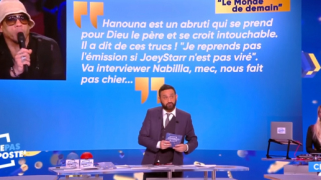 Cyril Hanouna n'est pas un homme qui se laisse faire sans r&eacute;agir.