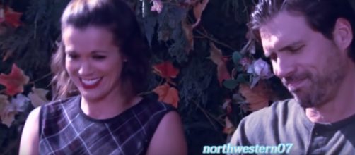 Chelsea and Nick share a secret from New Orleans with Billy and Phyllis. (Image via Northwestern07 Youtube screencap).