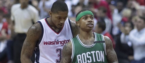 Isaiah Thomas teases fans with his return date. Image Credit: Keith Allison / Flickr