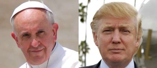 Pope Francis, Donald Trump, via Twitter