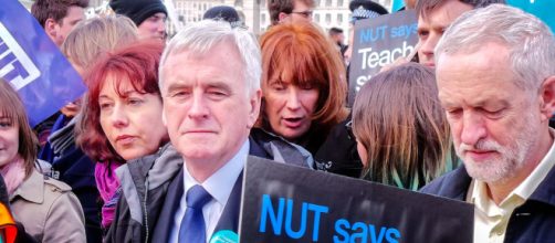 Supporting more strikes. And these two want to run the country! (Picture Flikr)