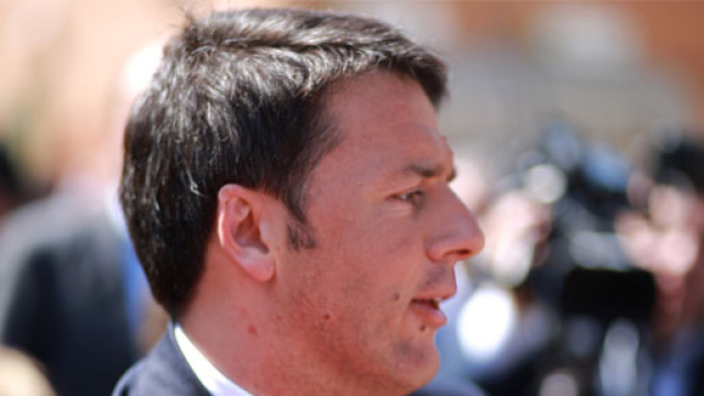 Il segretario del Partito Democratico, Matteo Renzi