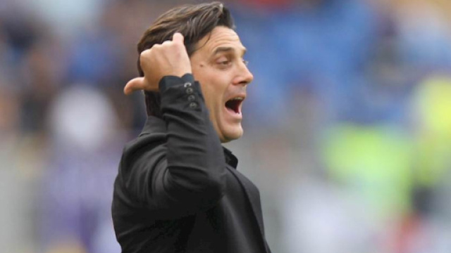 L'allenatore del Milan, Vincenzo Montella