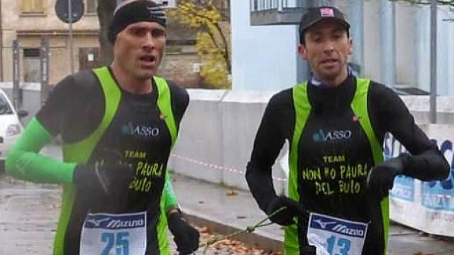 Loris Cappanna e la sua guida Andrea Soldati a Lugo