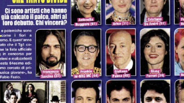 Sanremo 2018 anticipazioni cantanti Big