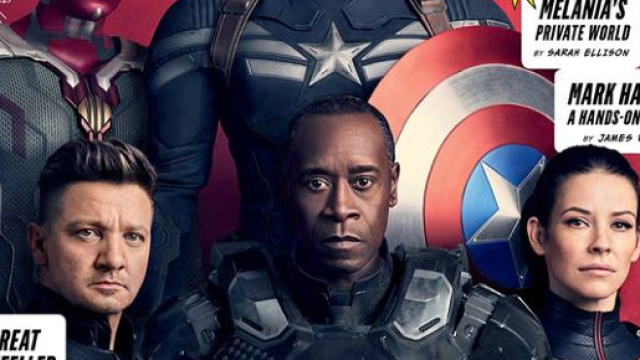 una delle cover di Vanity Fair per Avengers Infinity Wars