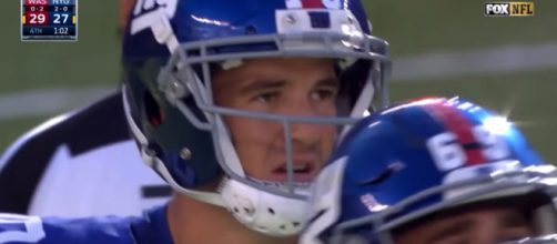 Manning will be benched for Smith this Sunday - image - Jimmy Kempski / Youtube