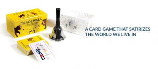 'Tradewala' makes talking about somber subjects fun rather than awkward. (Image via Rita Schultz and Tradewala, used with permission.)