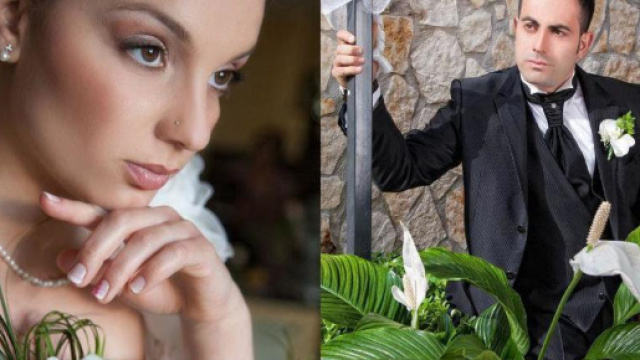 Francesca Oliva e il marito Alessandro Puca