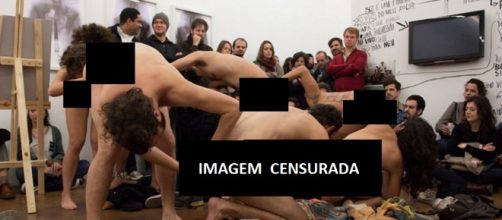 A ideia do pe&ccedil;a &eacute; usar o &acirc;nus como met&aacute;fora para chamar a aten&ccedil;&atilde;o em rela&ccedil;&atilde;o ao desequil&iacute;brio social entre os pa&iacute;ses do hemisf&eacute;rio sul